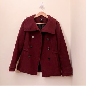 H&M Peacoat Burgundy
